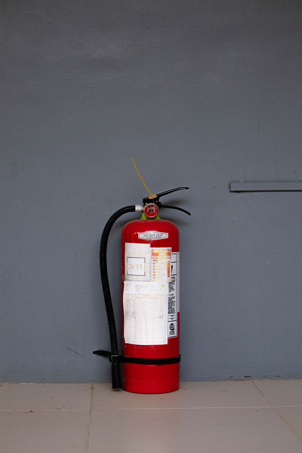 Fire extinguisher, keep one handy during fireworks celebrations